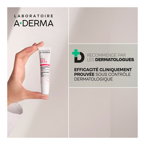 A Derma Exomega Baume palpébral calmant