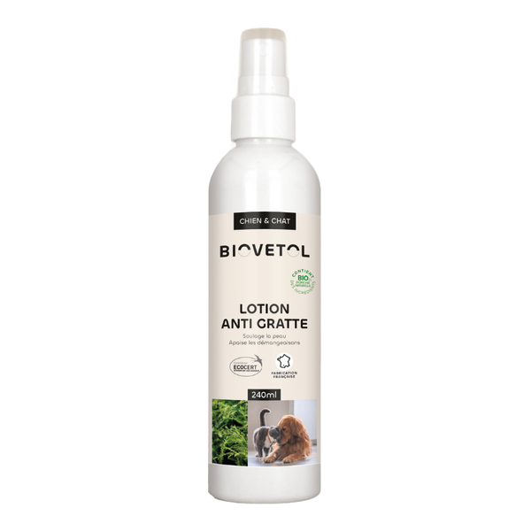 Biovetol lotion anti gratte Chien et Chat