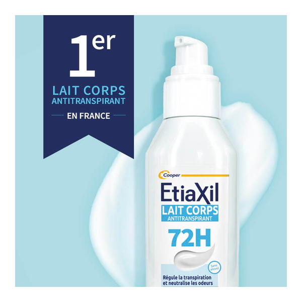 Etiaxil lait corps anti transpirant 72h