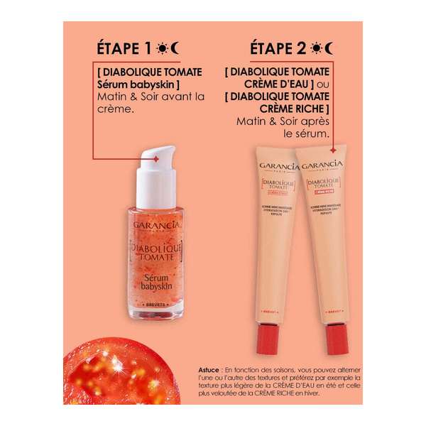 Garancia Diabolique Tomate crème riche Bonne mine