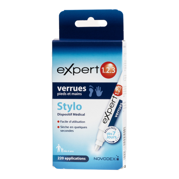Stylo anti verrues Expert 123 Pieds et Mains
