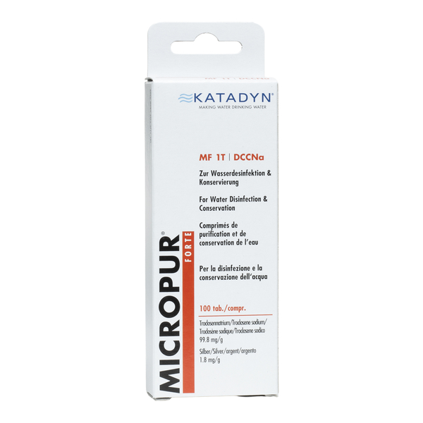 Micropur Forte désinfectant comprimés