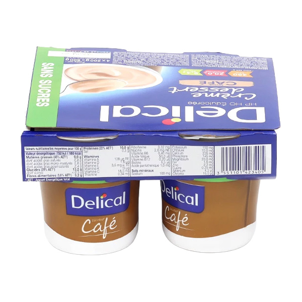 Delical crème dessert HP HC sans sucres