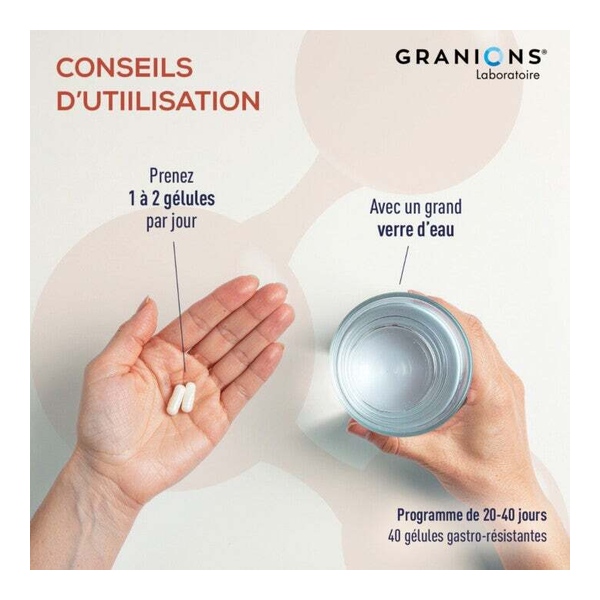 Granions Probiotiques Immunité et vitalité gélule