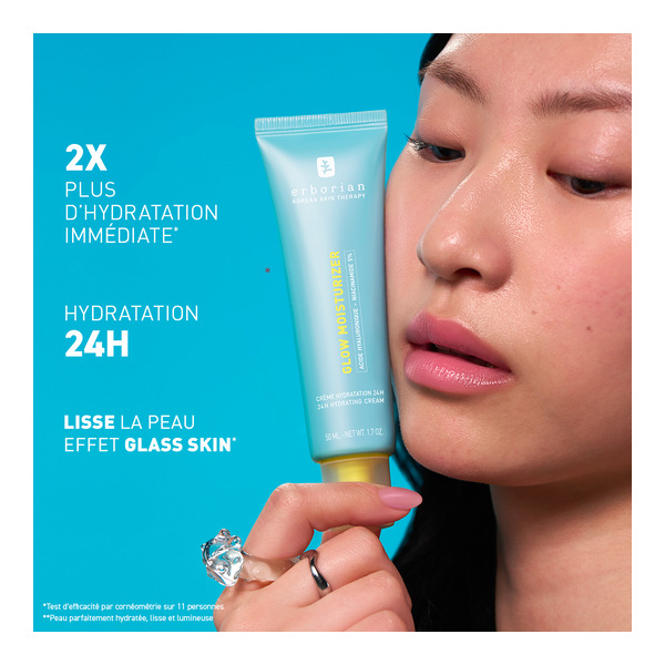 Erborian Glow Moisturizer Crème hydratation 24h