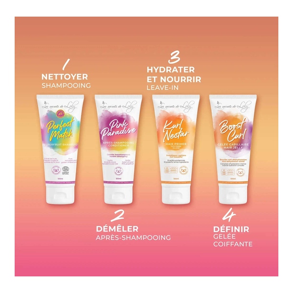 Les Secrets de Loly Routine Cheveux bouclés