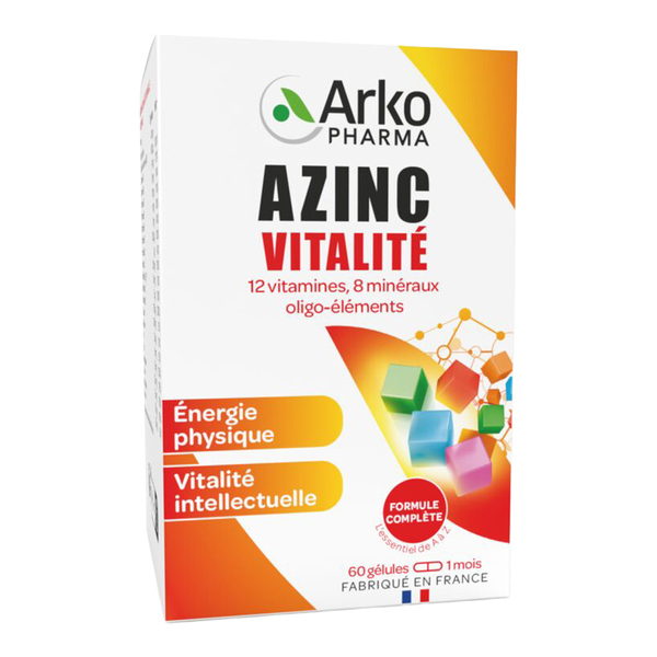 Azinc Vitalité gélules multivitamines