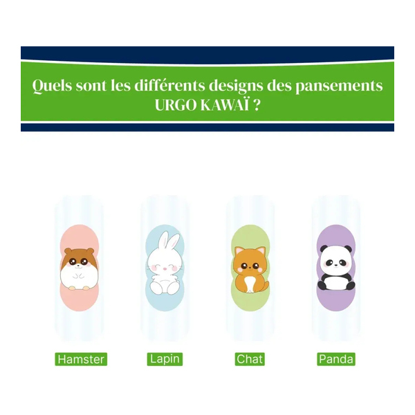 Urgo Pansements Kawaï pour enfants