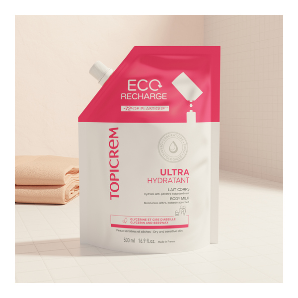 Topicrem lait corps ultra hydratant