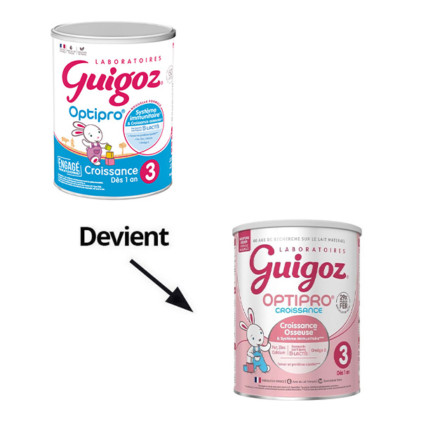 Guigoz Optipro Croissance lait 3ème âge