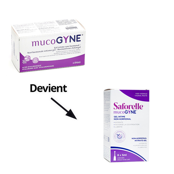 Saforelle Mucogyne gel intime non hormonal unidoses