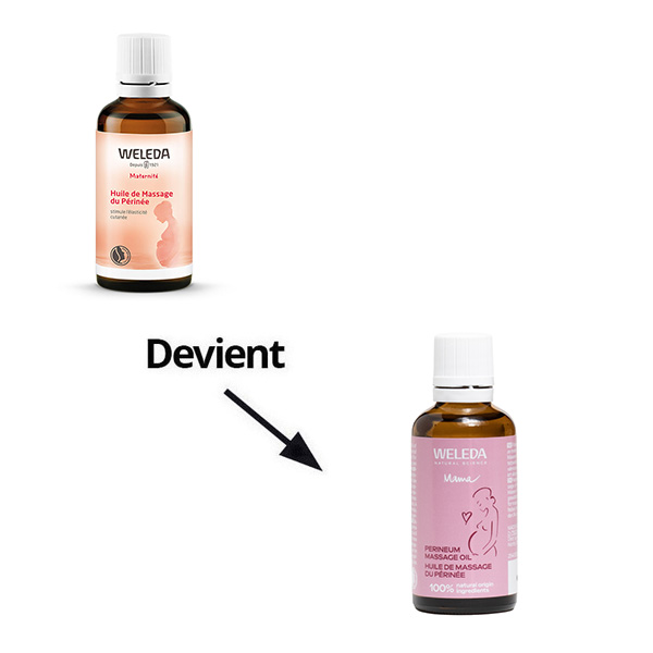 Weleda huile de massage du périnée
