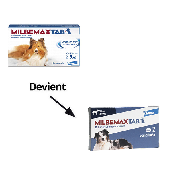 Milbemax Chien comprimé vermifuge