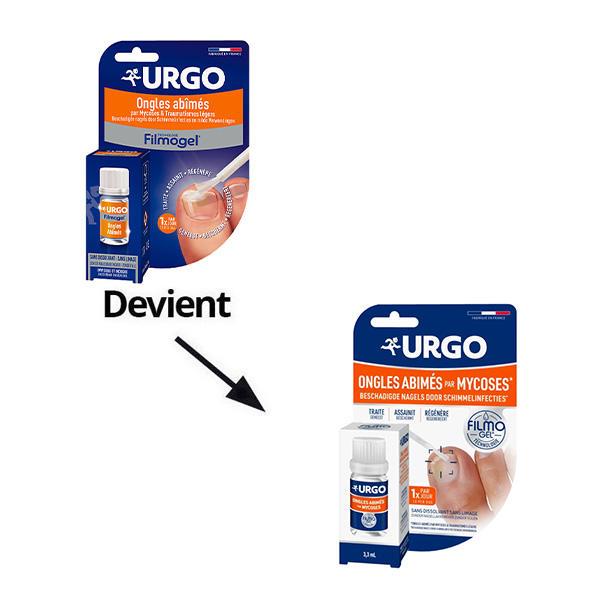 Urgo Filmogel ongles abîmés pansement liquide