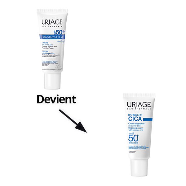 Uriage Bariéderm Cica crème SPF 50+