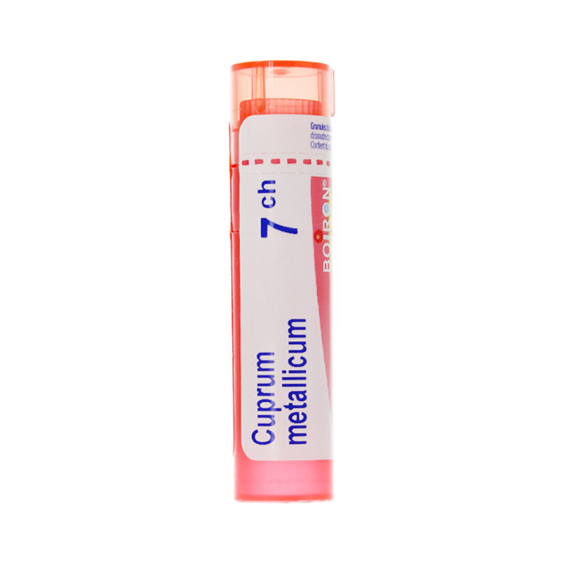 Cuprum metallicum granules homéopathie Boiron