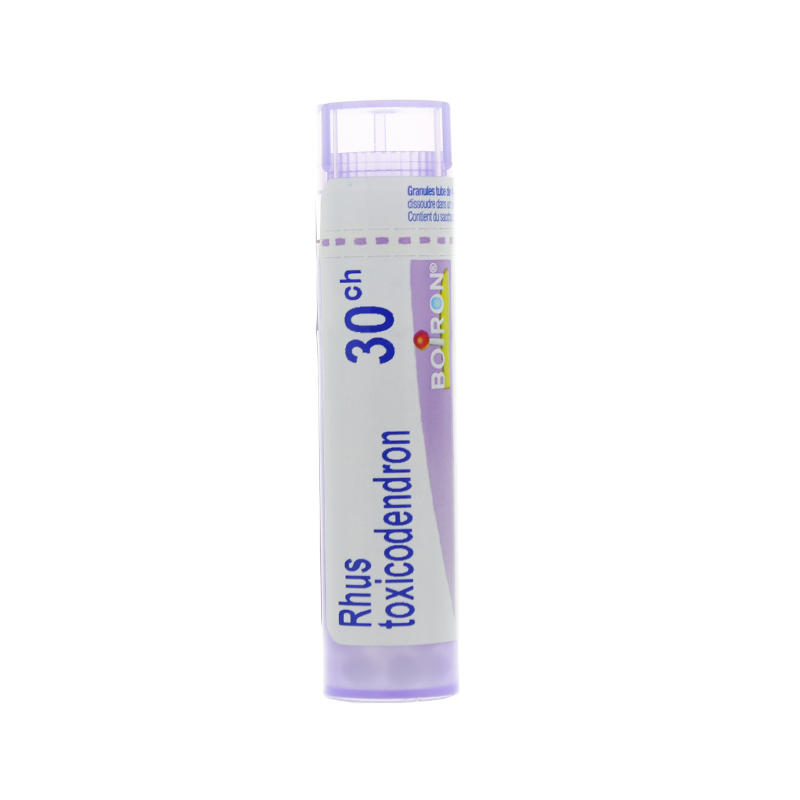 Boiron Rhus toxicodendron granules homéopathiques