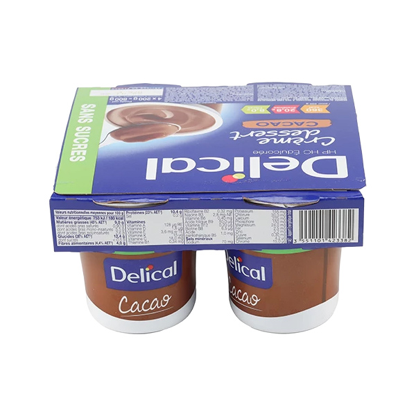 Delical crème dessert HP HC sans sucres