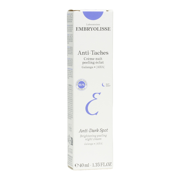 Embryolisse Anti Taches Crème nuit peeling éclat