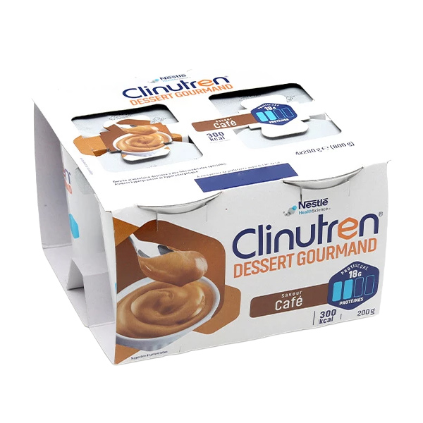 Clinutren dessert gourmand crème hyperprotéinée