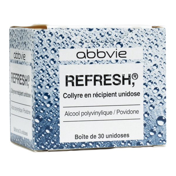 Refresh Collyre yeux secs unidose