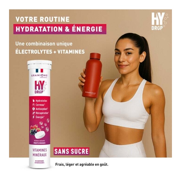 Granions Hydrop Vitamines et Minéraux comprimés
