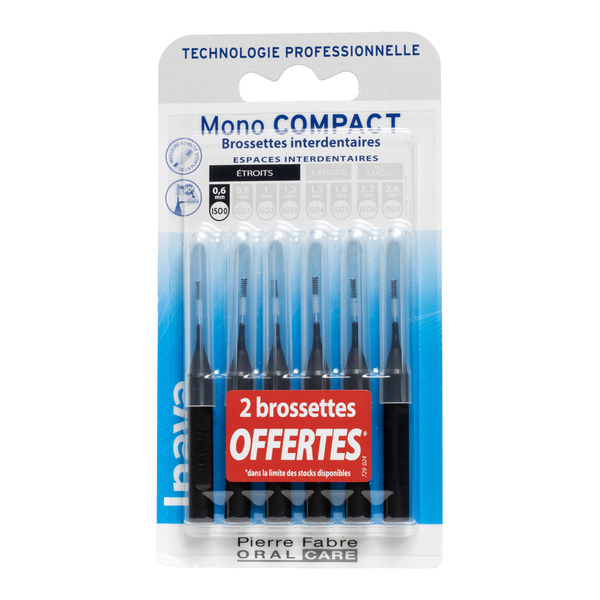Inava Mono Compact Brossettes interdentaires