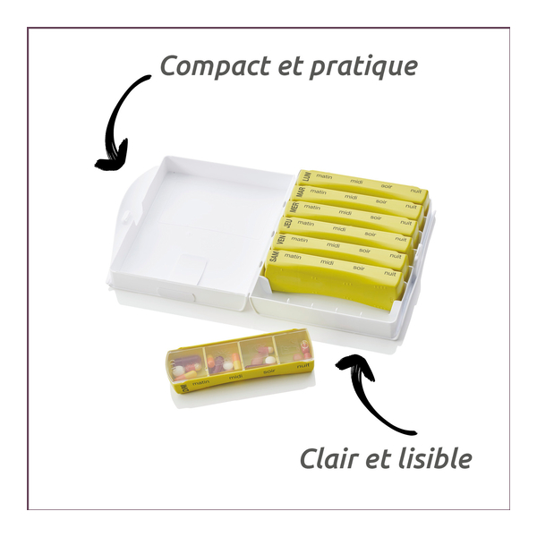Pilulier semainier Pilbox basic