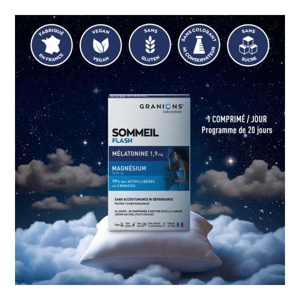 Granions Sommeil Flash comprimé