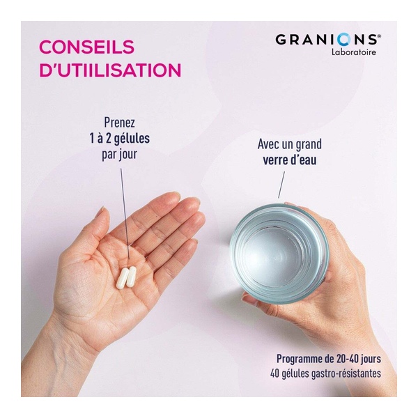 Granions Probiotiques Flore intime gélules