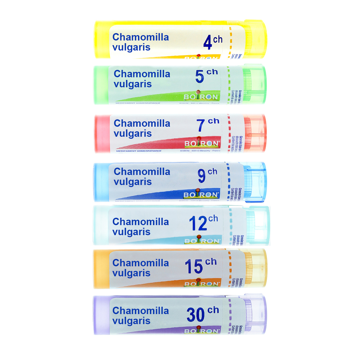 Chamomilla vulgaris granules homéopathie Boiron