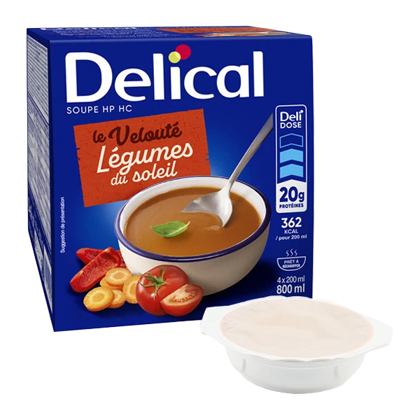 Delical Soupe HP HC Velouté de légumes