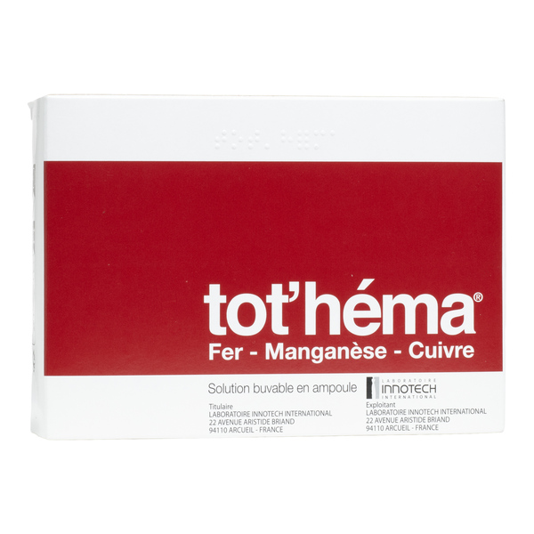 Tot Hema ampoule Fer