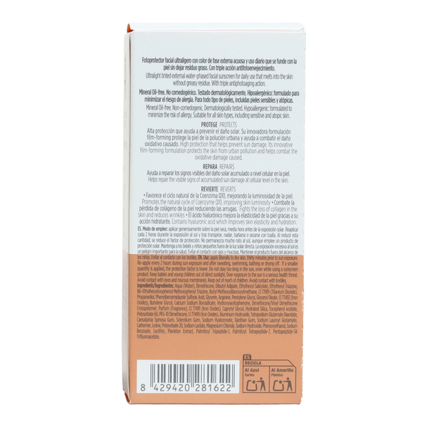 Crème solaire teintée Isdin Fusion Water Magic Repair Color SPF 50