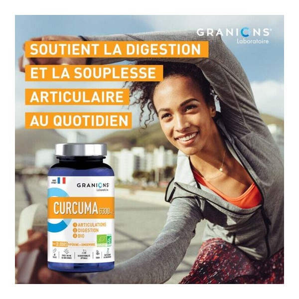 Granions Curcuma 6300 mg Bio gélules