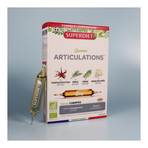Super Diet Quatuor Articulations bio ampoules