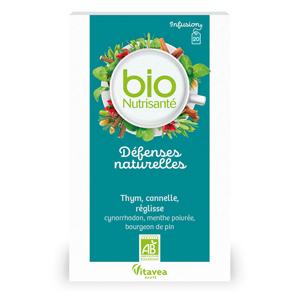 Bio Nutrisanté infusion Défenses naturelles sachets
