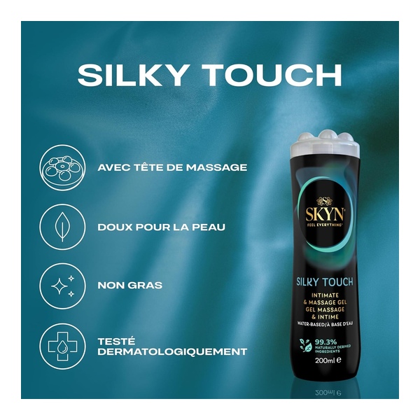 Manix Skyn Gel de massage et intime Silky Touch