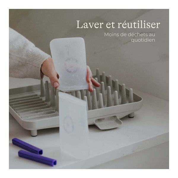 Lansinoh Sachets de conservation de lait maternel réutilisables