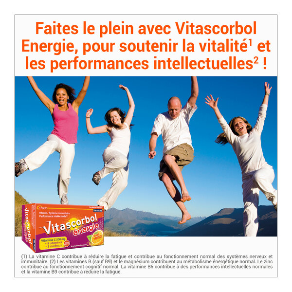 Vitascorbol Energie comprimé effervescent