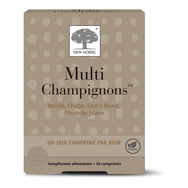 New Nordic Multi Champignons comprimé