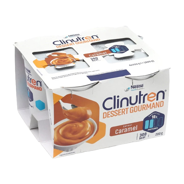 Clinutren dessert gourmand crème hyperprotéinée