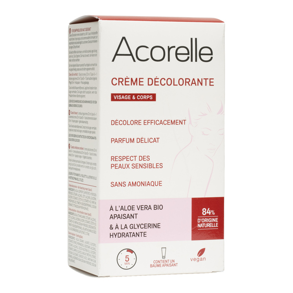 Acorelle Crème décolorante visage et corps