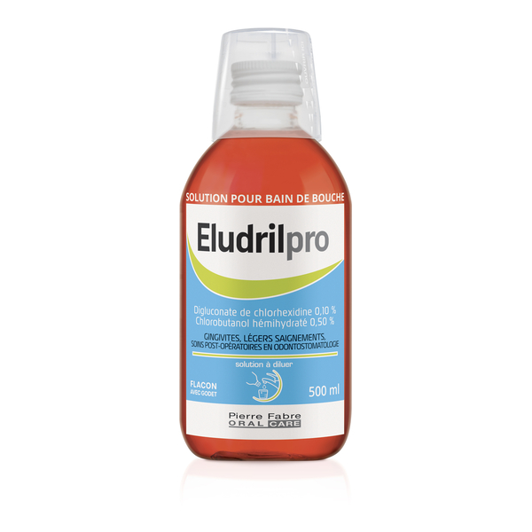 Eludril Pro bain de bouche antiseptique