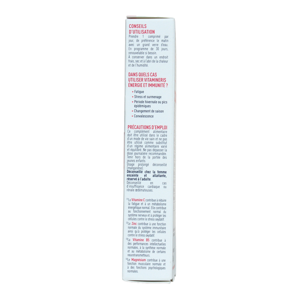 Granions Vitamineris Energie et Immunité comprimés