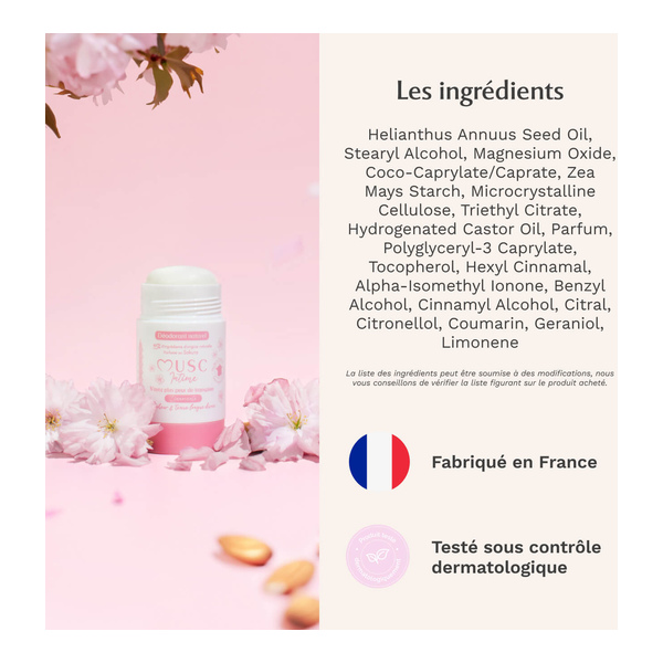 Musc Intime Déodorant Naturel
