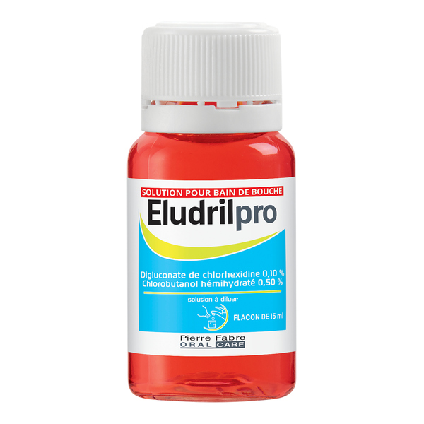 Eludril Pro bain de bouche antiseptique