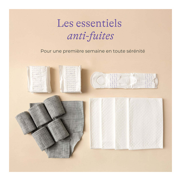 Lansinoh Kit de protection anti-fuites post-partum