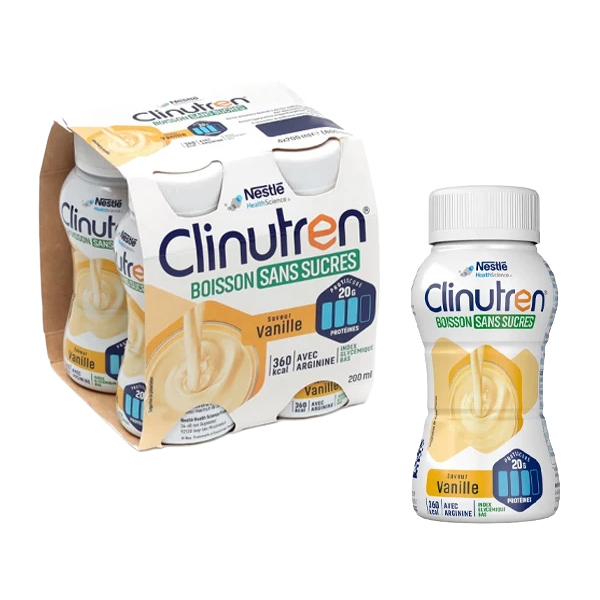 Clinutren boisson hyperprotéinée sans sucres