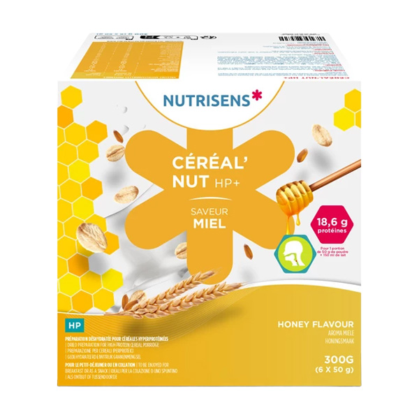 Nutrisens Cereal Nut HP+ Céréales hyperprotéinées et hypercaloriques